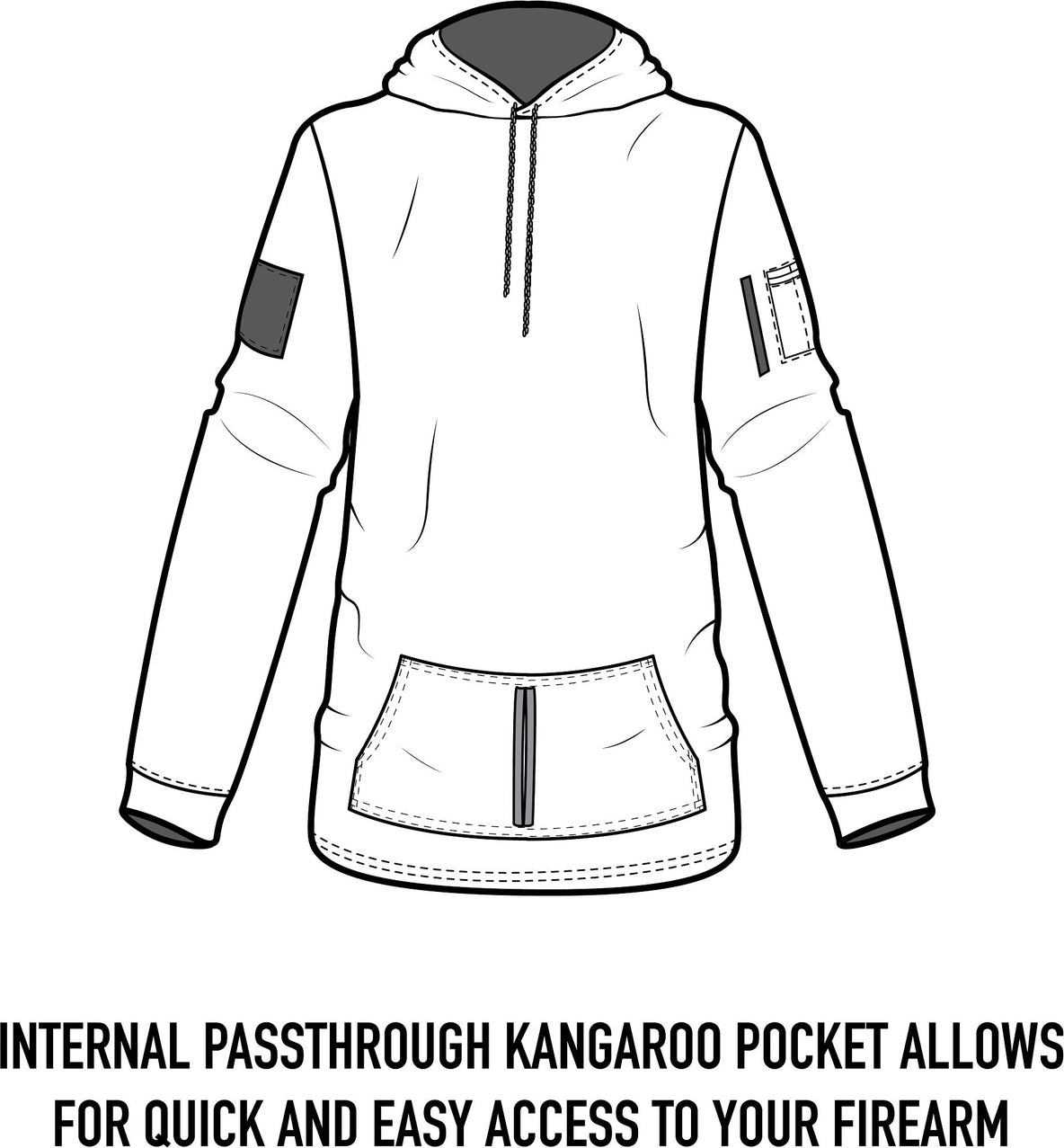 Rothco Concealed Carry Hoodie