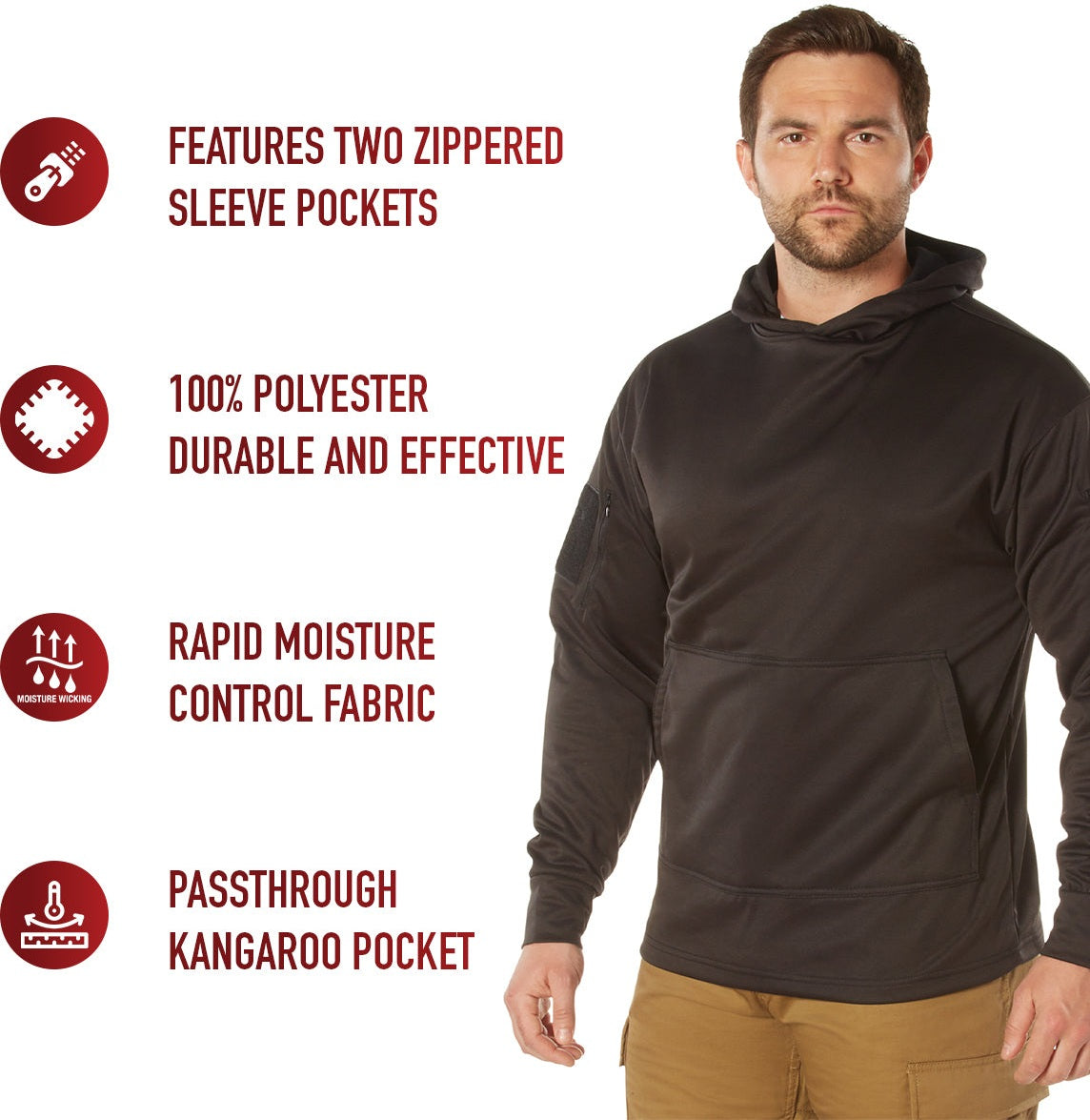 Rothco Concealed Carry Hoodie