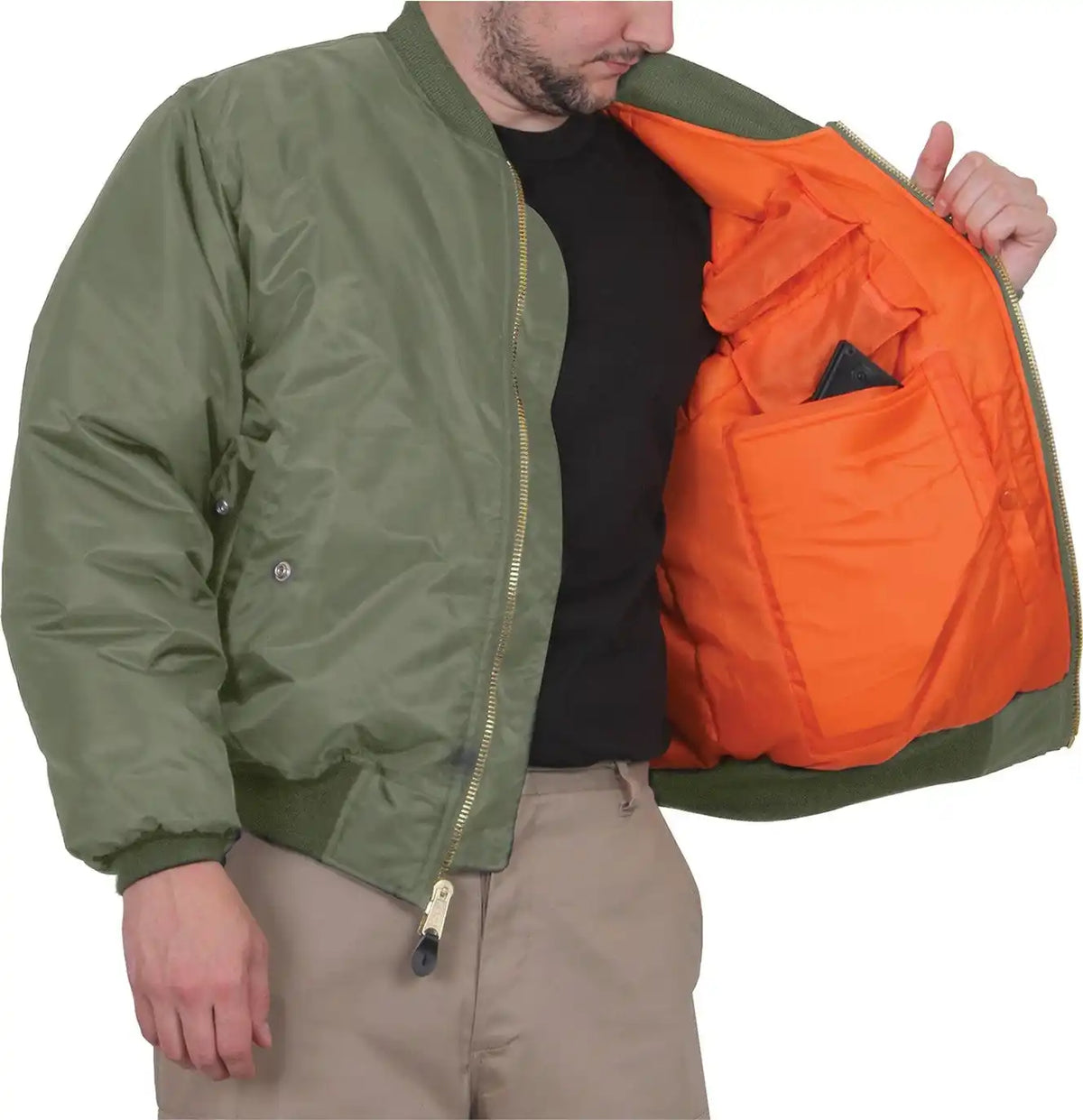 Rothco Concealed Carry Ma-1 Flight Jacket