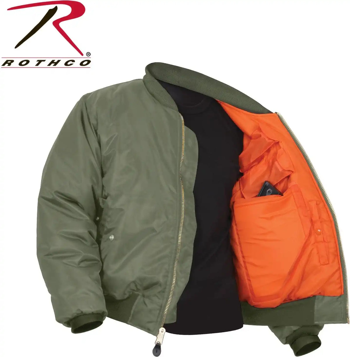 Rothco Concealed Carry Ma-1 Flight Jacket