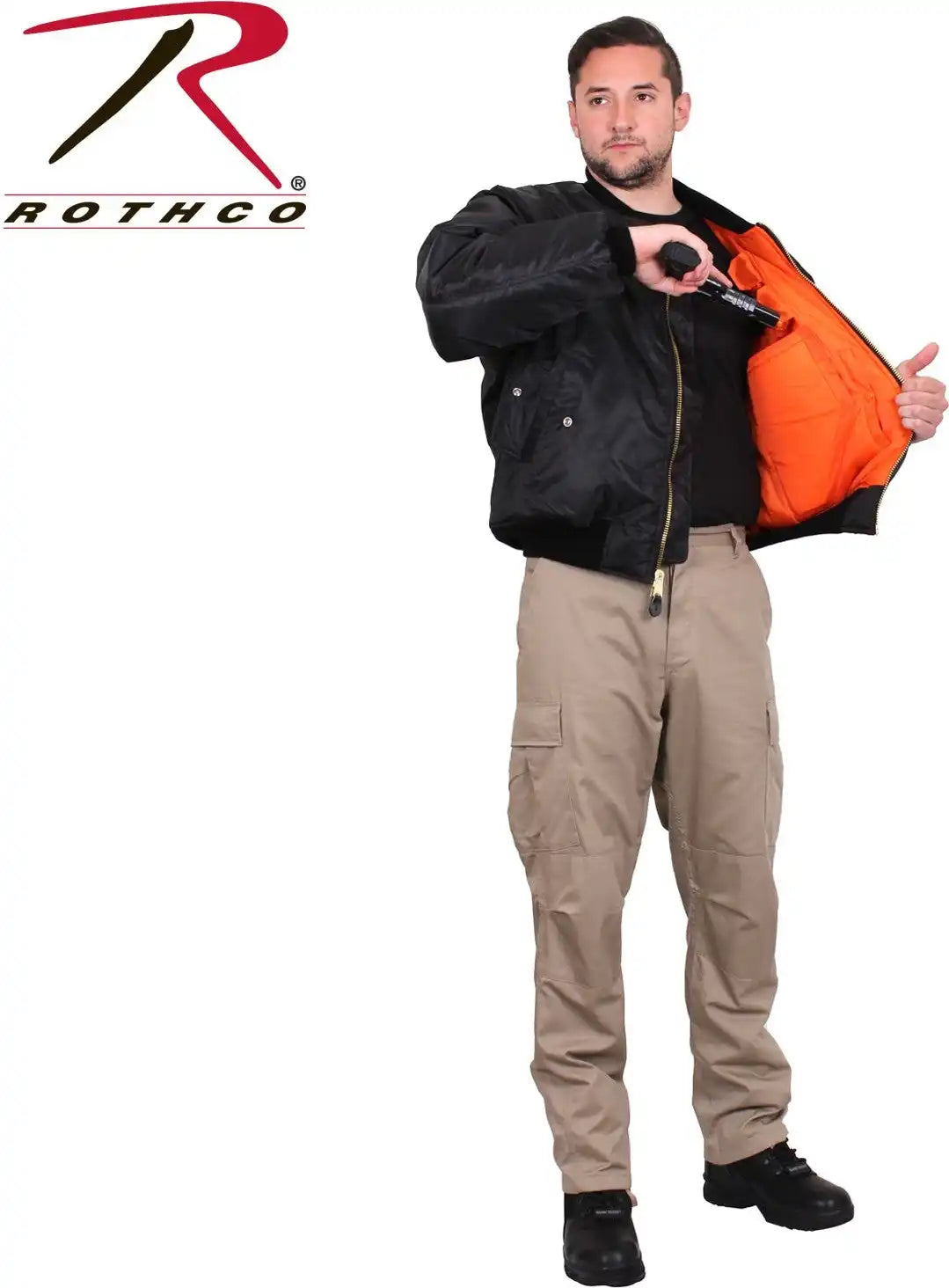 Rothco Concealed Carry Ma-1 Flight Jacket