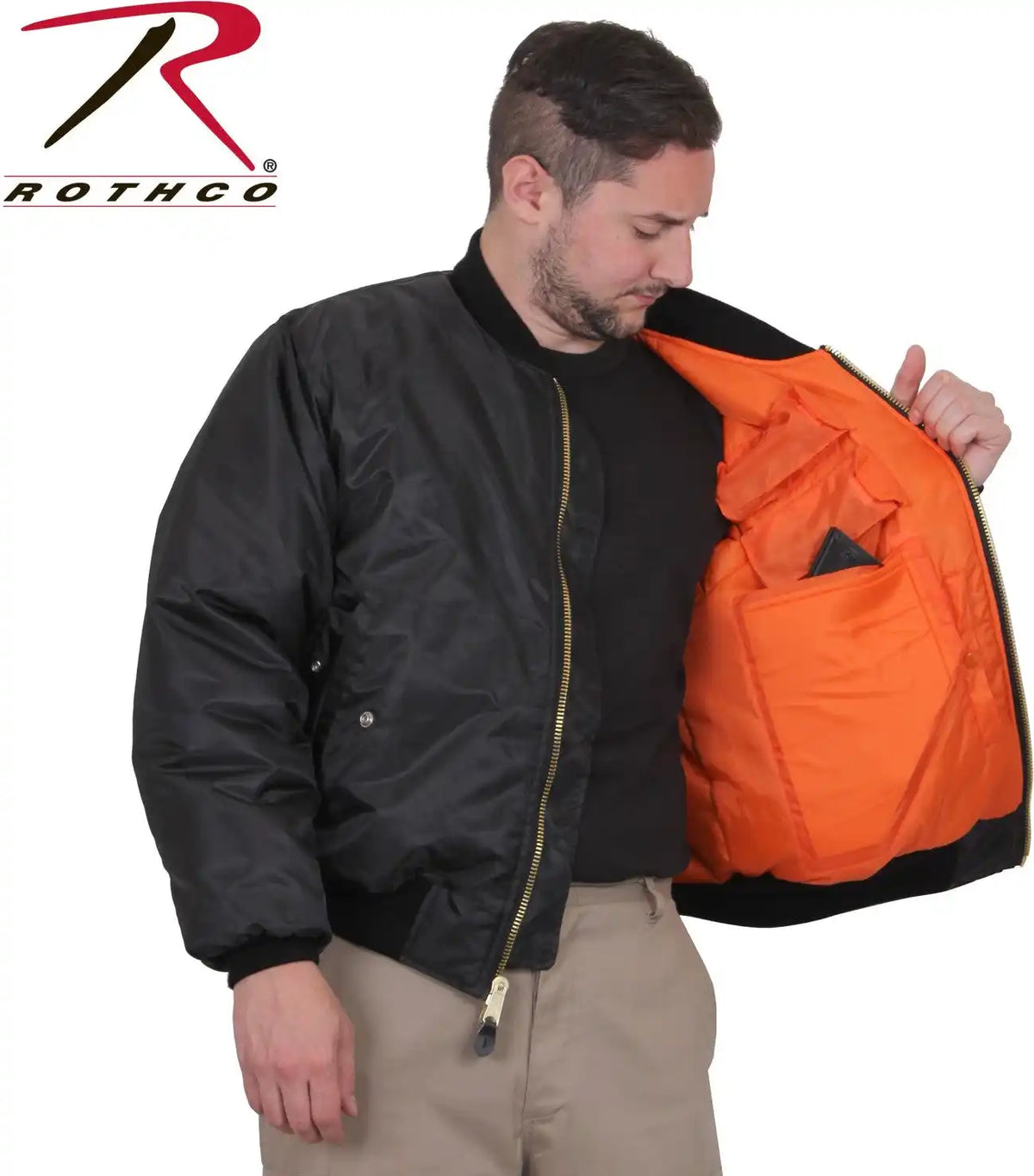Rothco Concealed Carry Ma-1 Flight Jacket