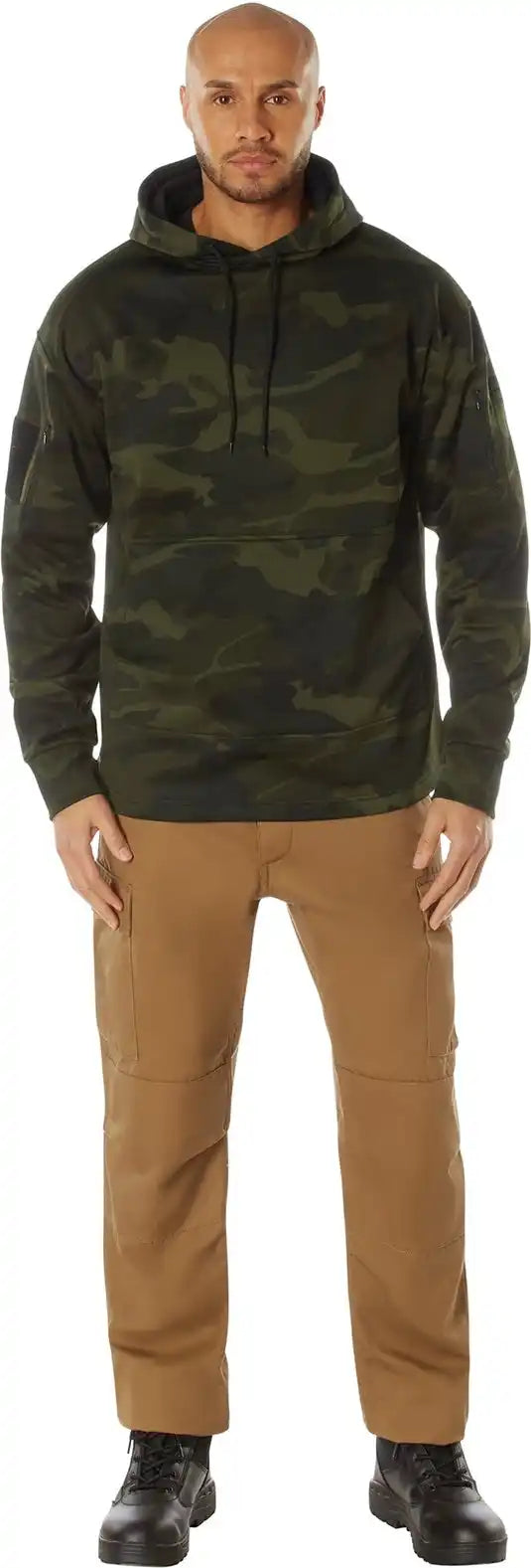 Rothco Concealed Carry Midnight Camo Hoodie