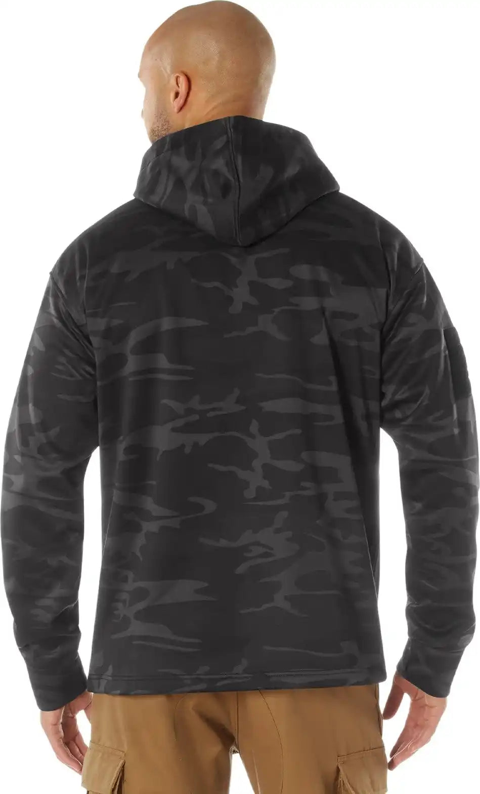 Rothco Concealed Carry Midnight Camo Hoodie