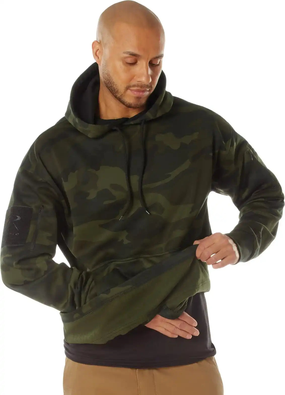 Rothco Concealed Carry Midnight Camo Hoodie
