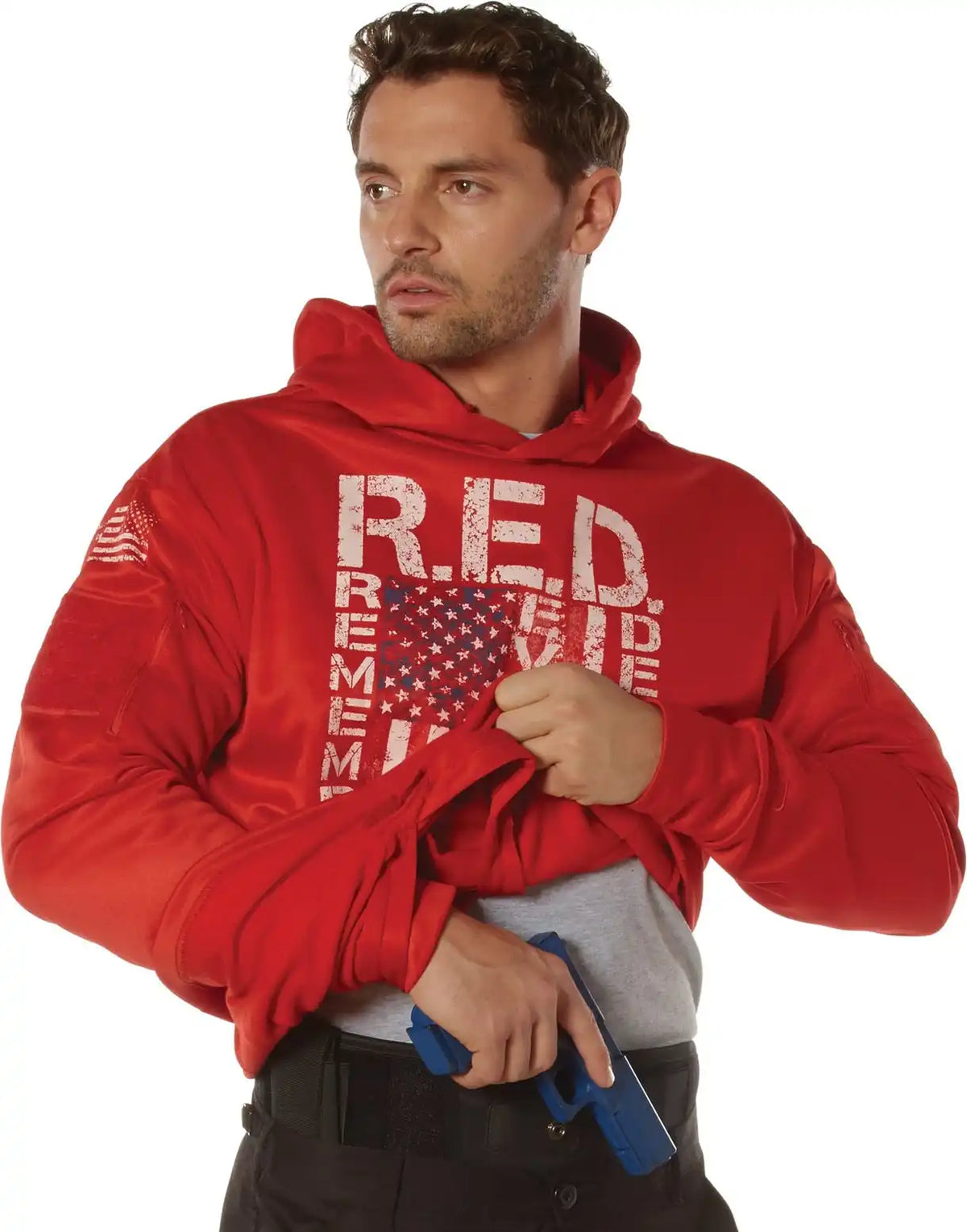 Rothco Concealed Carry R.e.d. (remember Everyone Deployed) Hoodie
