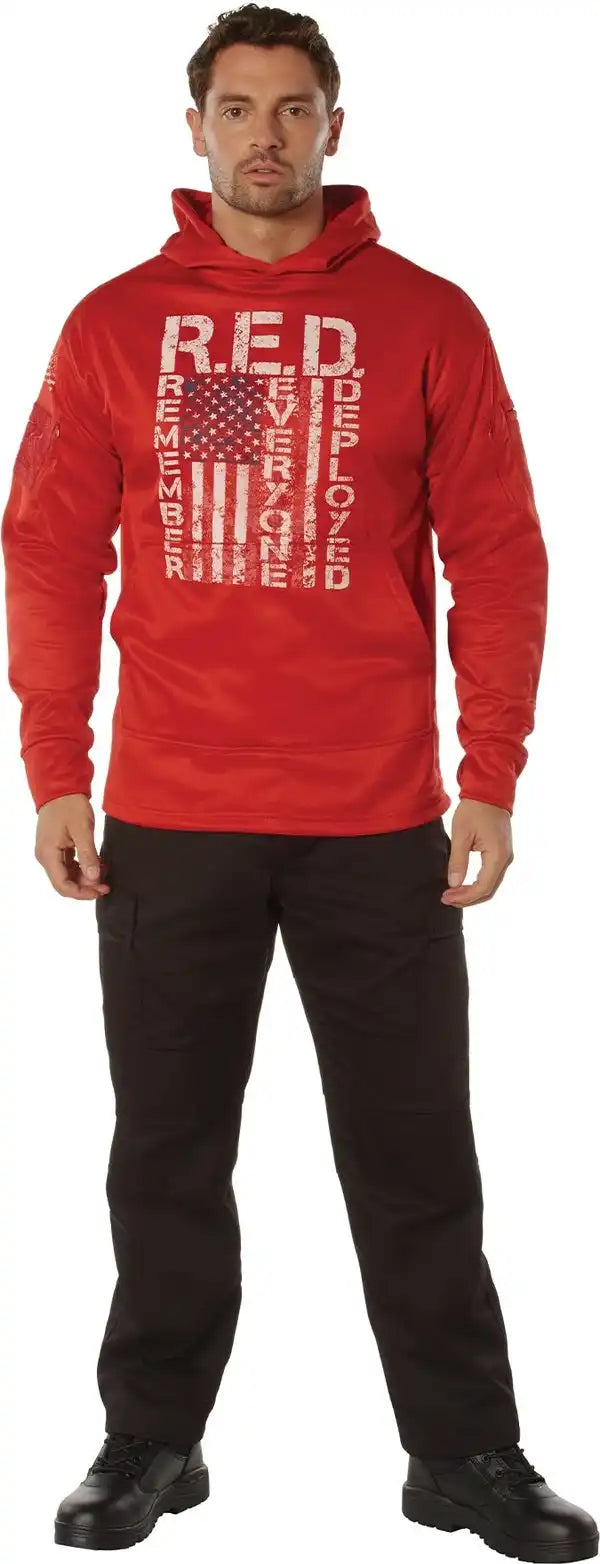 Rothco Concealed Carry R.e.d. (remember Everyone Deployed) Hoodie