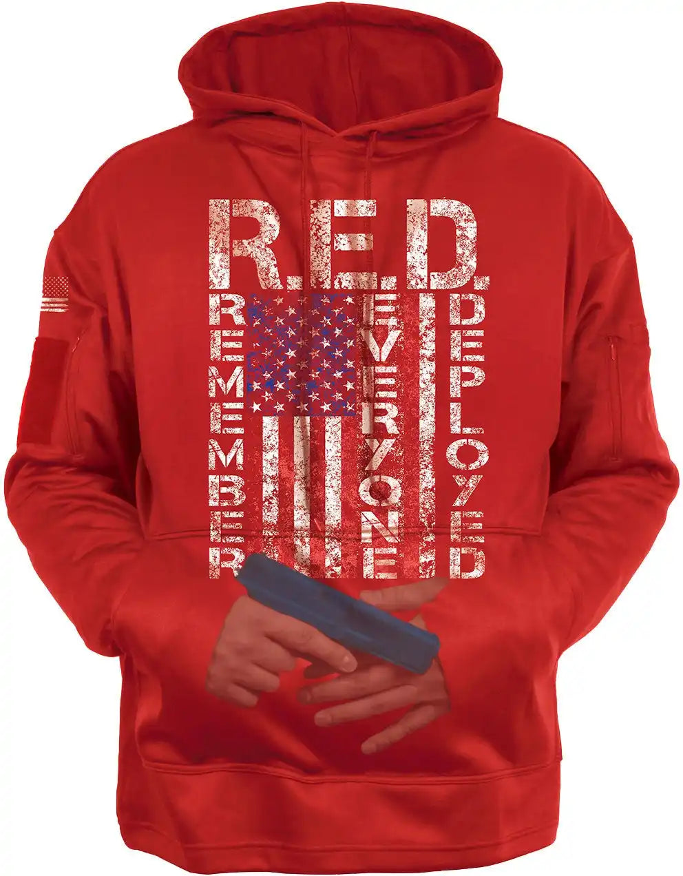 Rothco Concealed Carry R.e.d. (remember Everyone Deployed) Hoodie