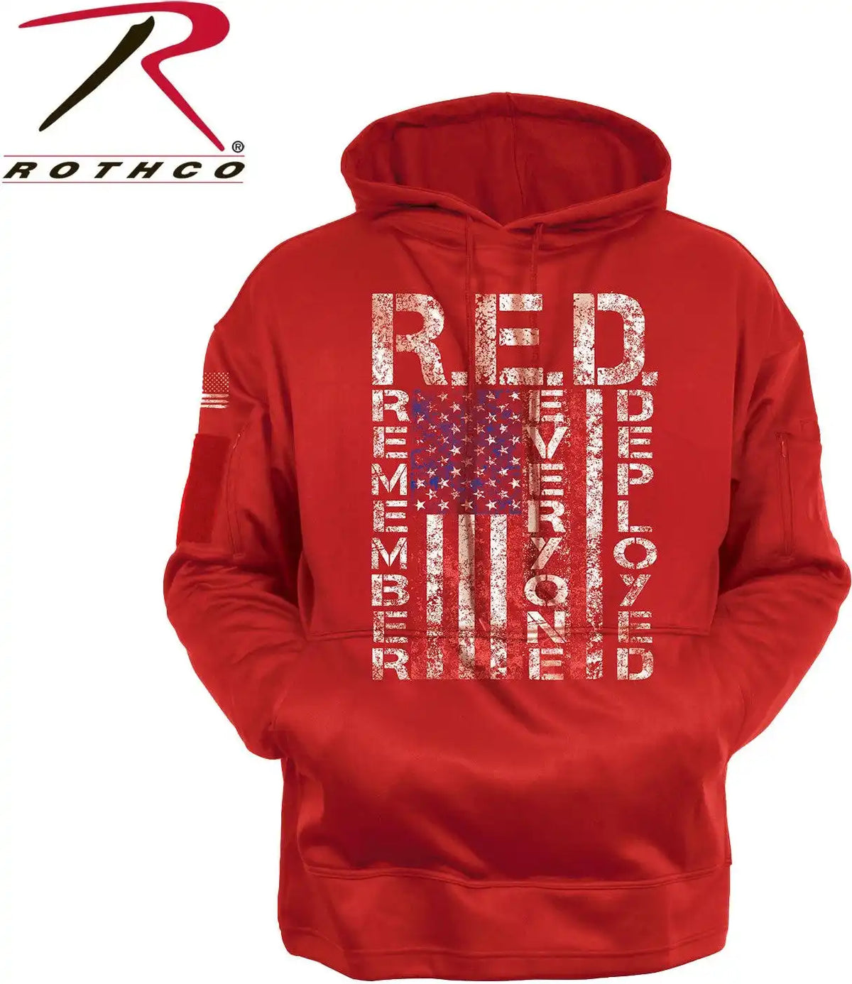 Rothco Concealed Carry R.e.d. (remember Everyone Deployed) Hoodie