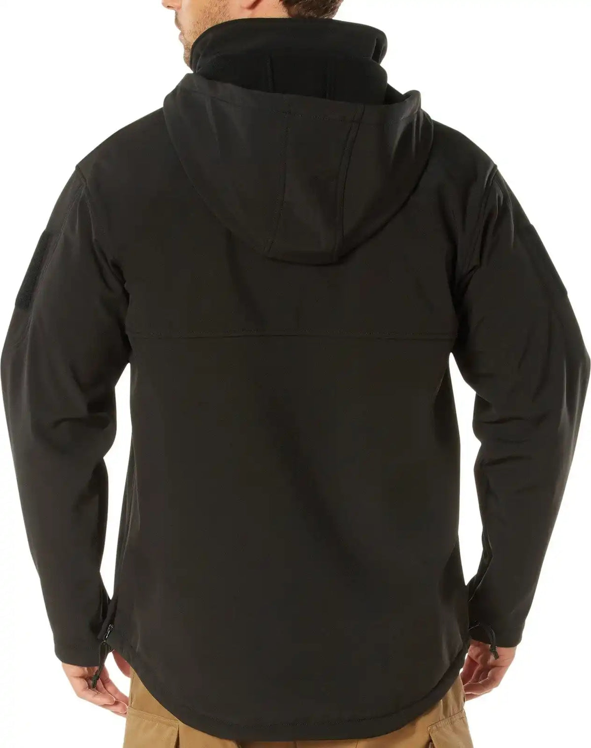 Rothco Concealed Carry Soft Shell Anorak Black