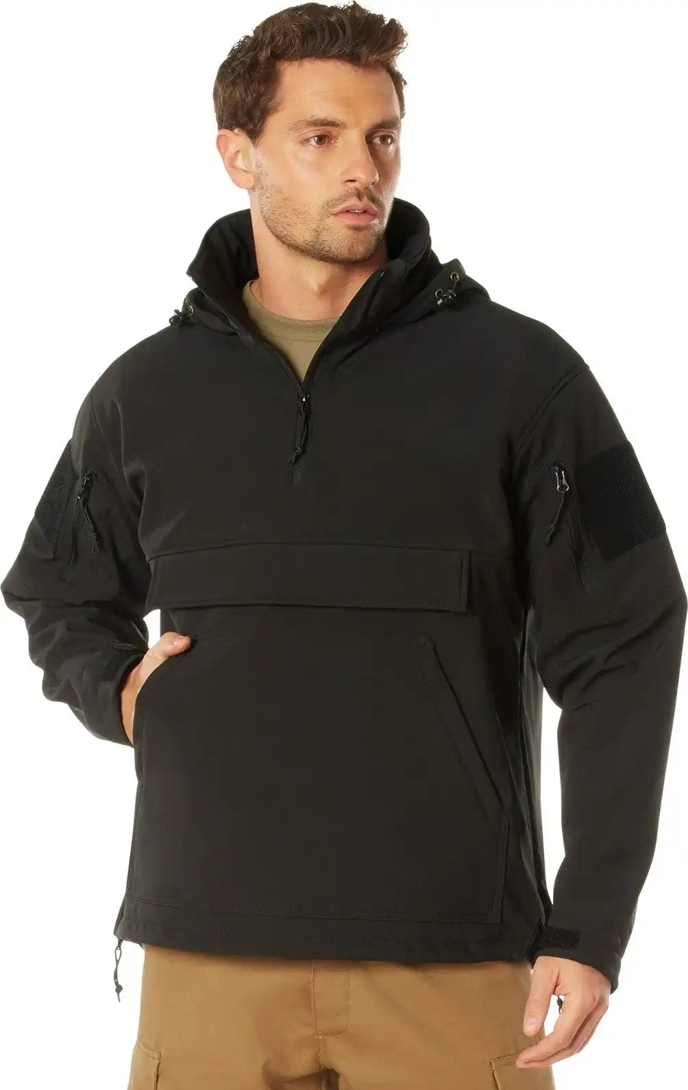 Rothco Concealed Carry Soft Shell Anorak Black / s