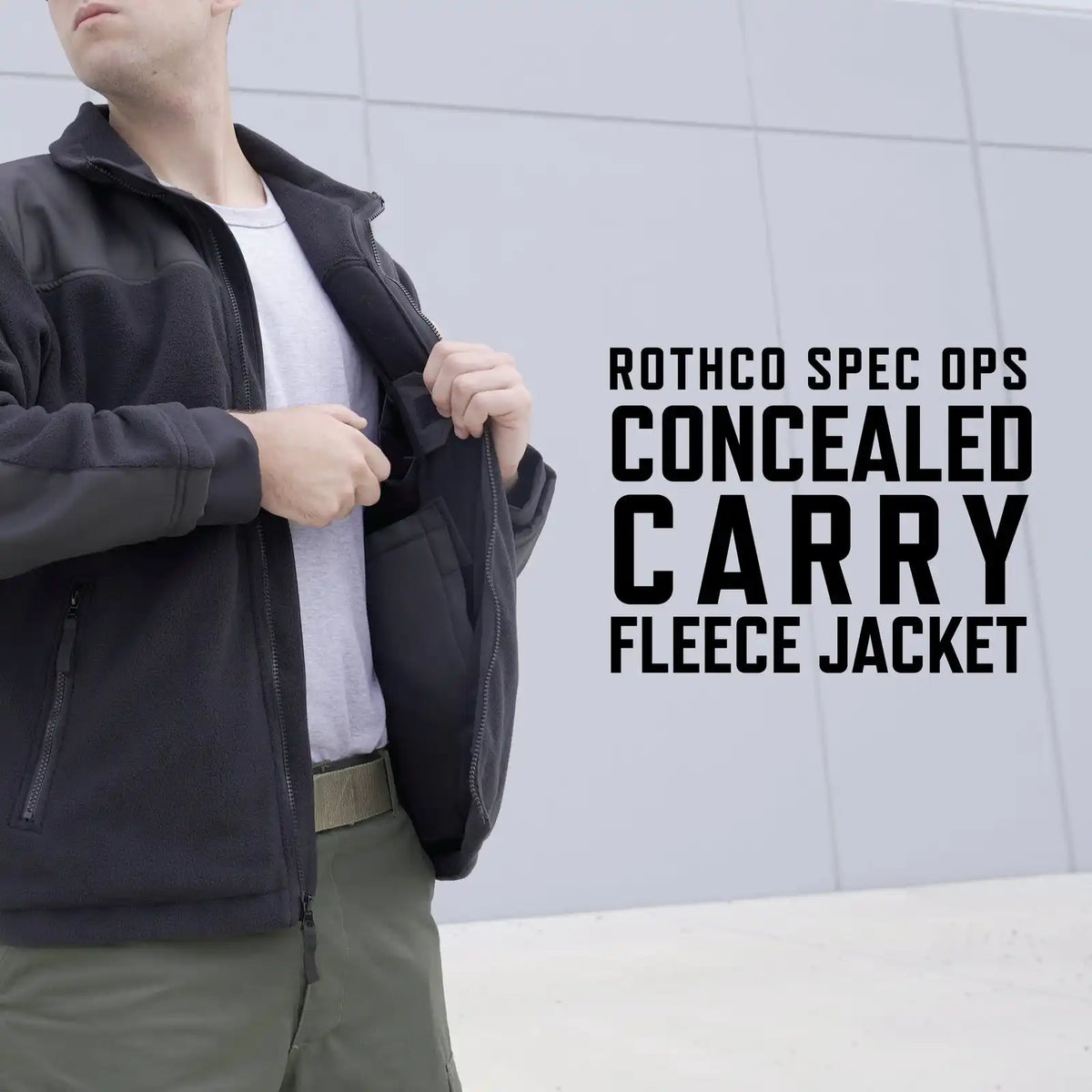 Rothco Concealed Carry Spec Ops Fleece Jacket