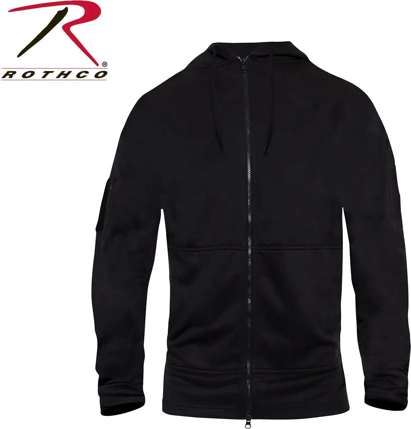 Rothco Concealed Carry Zippered Hoodie - Black