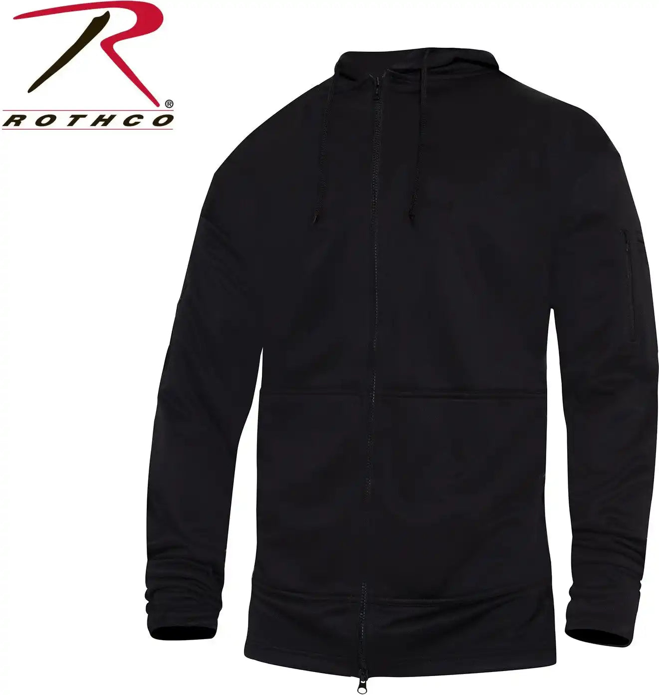 Rothco Concealed Carry Zippered Hoodie Black