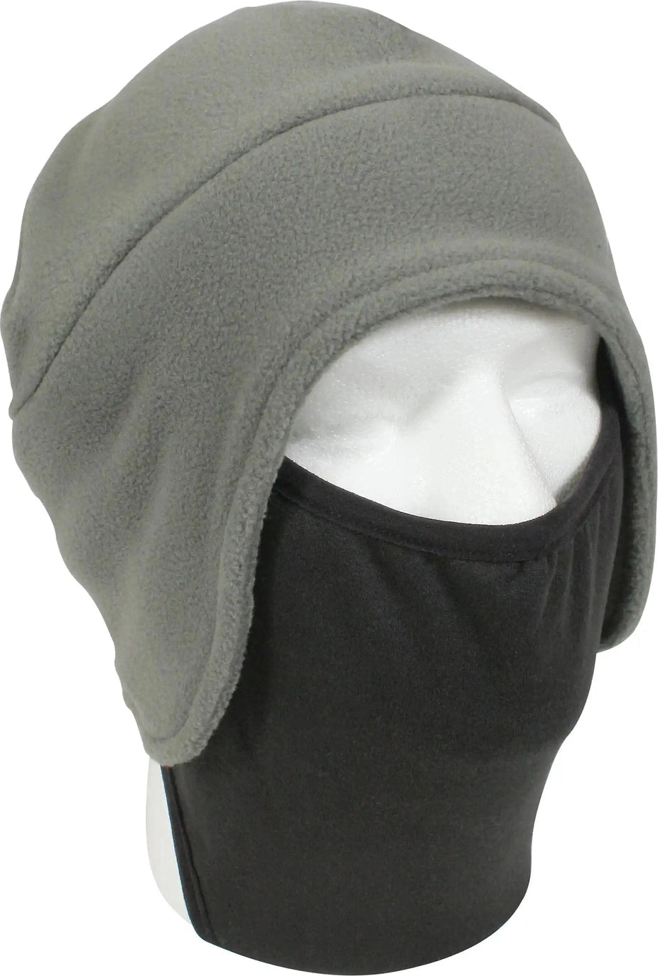 Rothco Convertible Fleece Cap with Poly Facemask Black / one Size