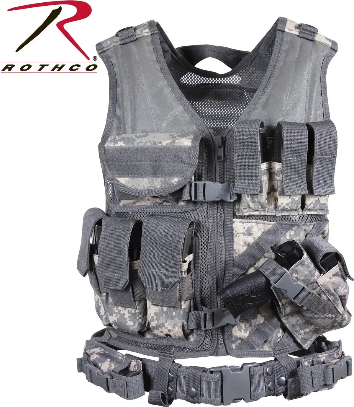Rothco Cross Draw Molle Tactical Vest