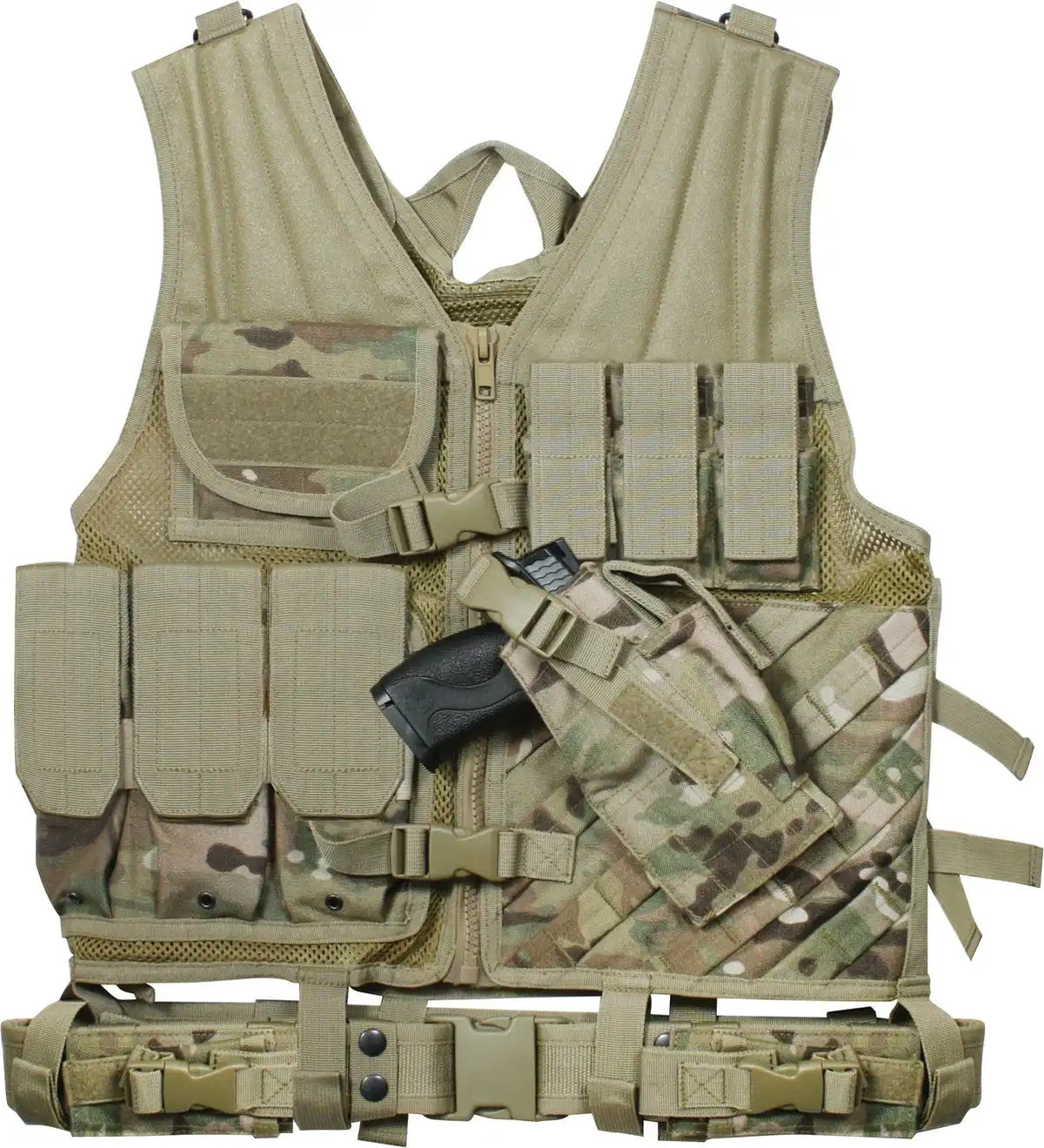 Rothco Cross Draw Molle Tactical Vest