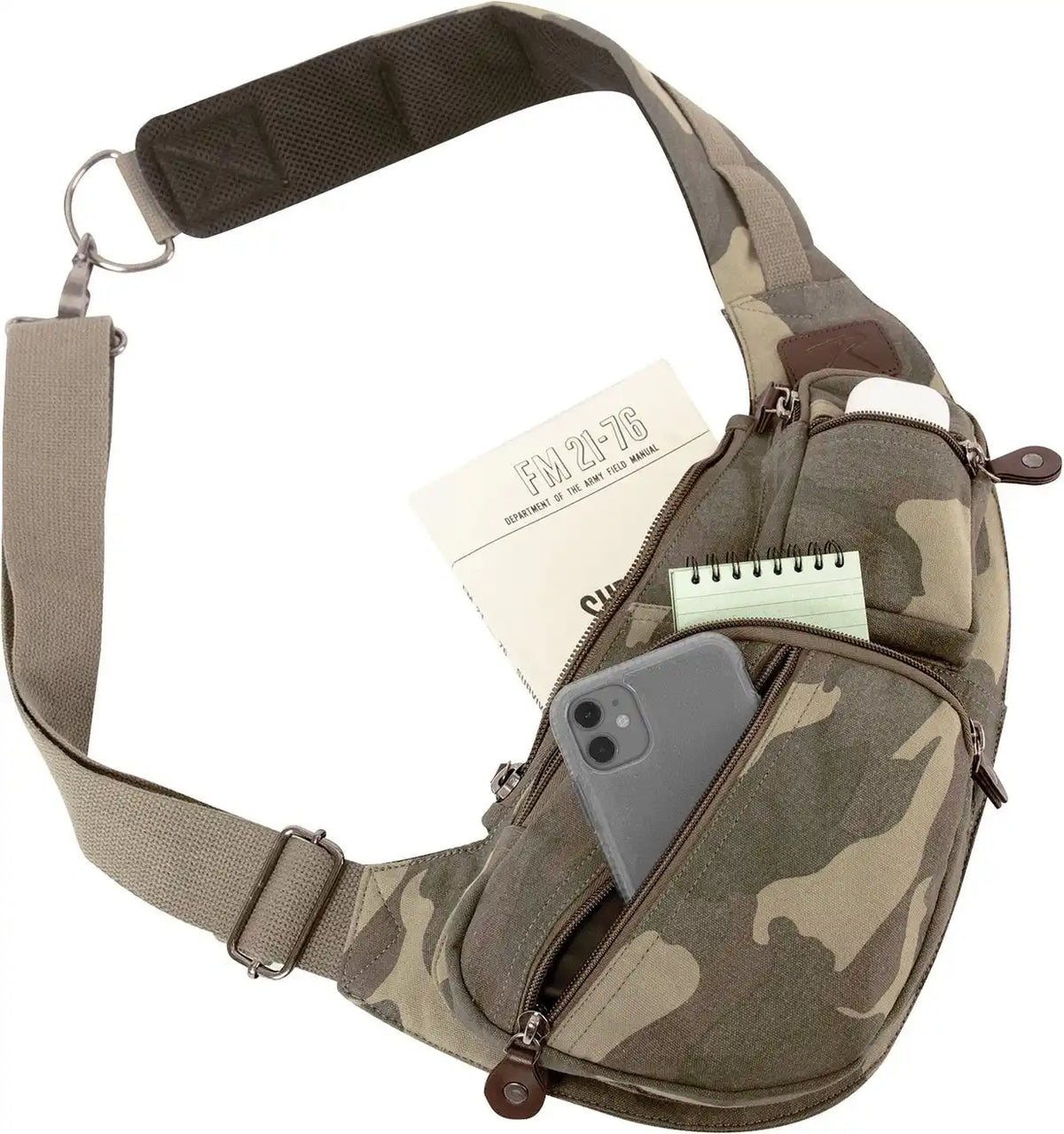 Rothco Crossbody Canvas Sling Bag