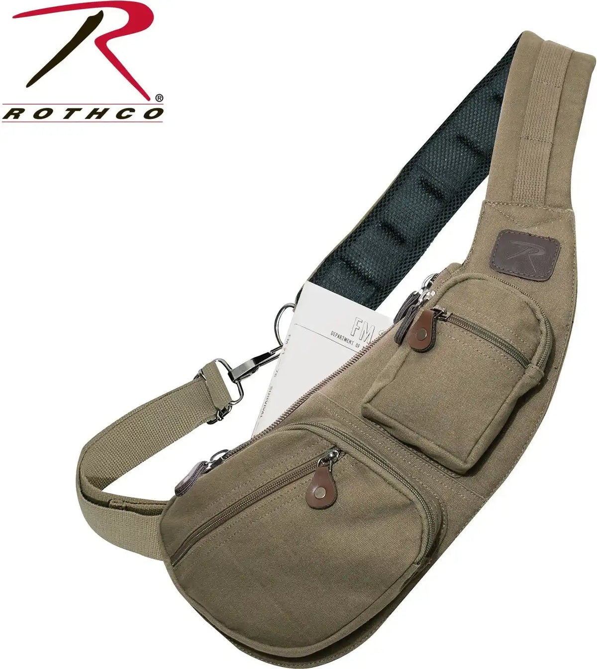 Rothco Crossbody Canvas Sling Bag