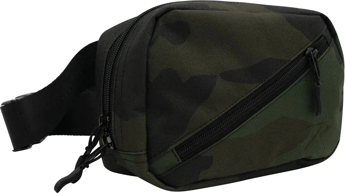 Rothco Crossbody Day Bag Midnight Woodland Camo