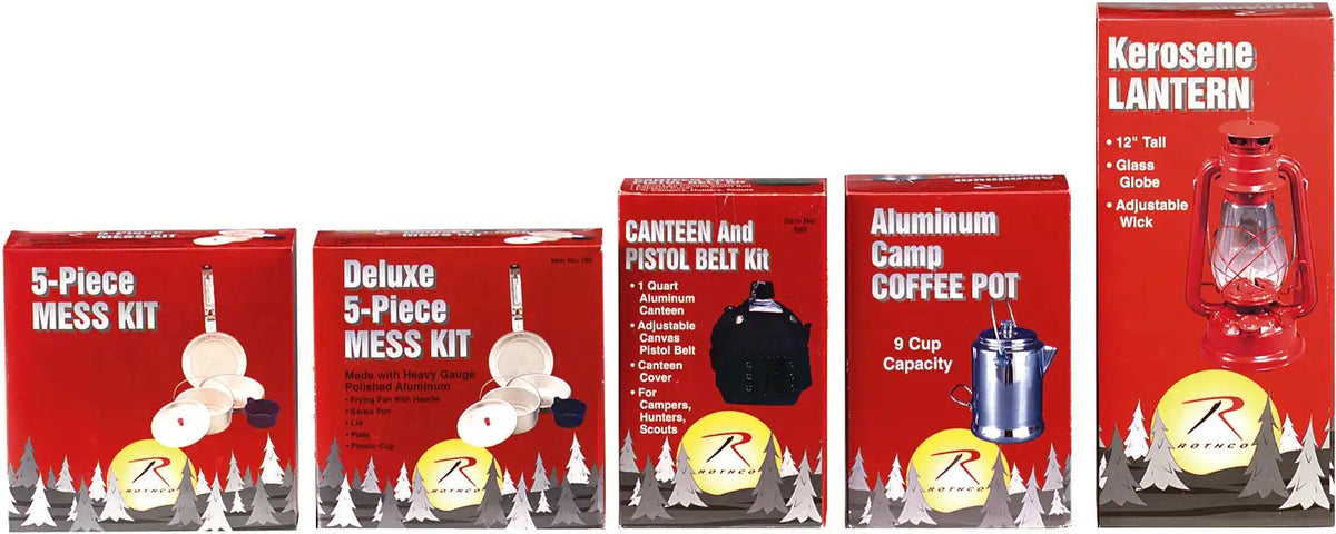 Rothco Deluxe 5 Piece Mess Kit