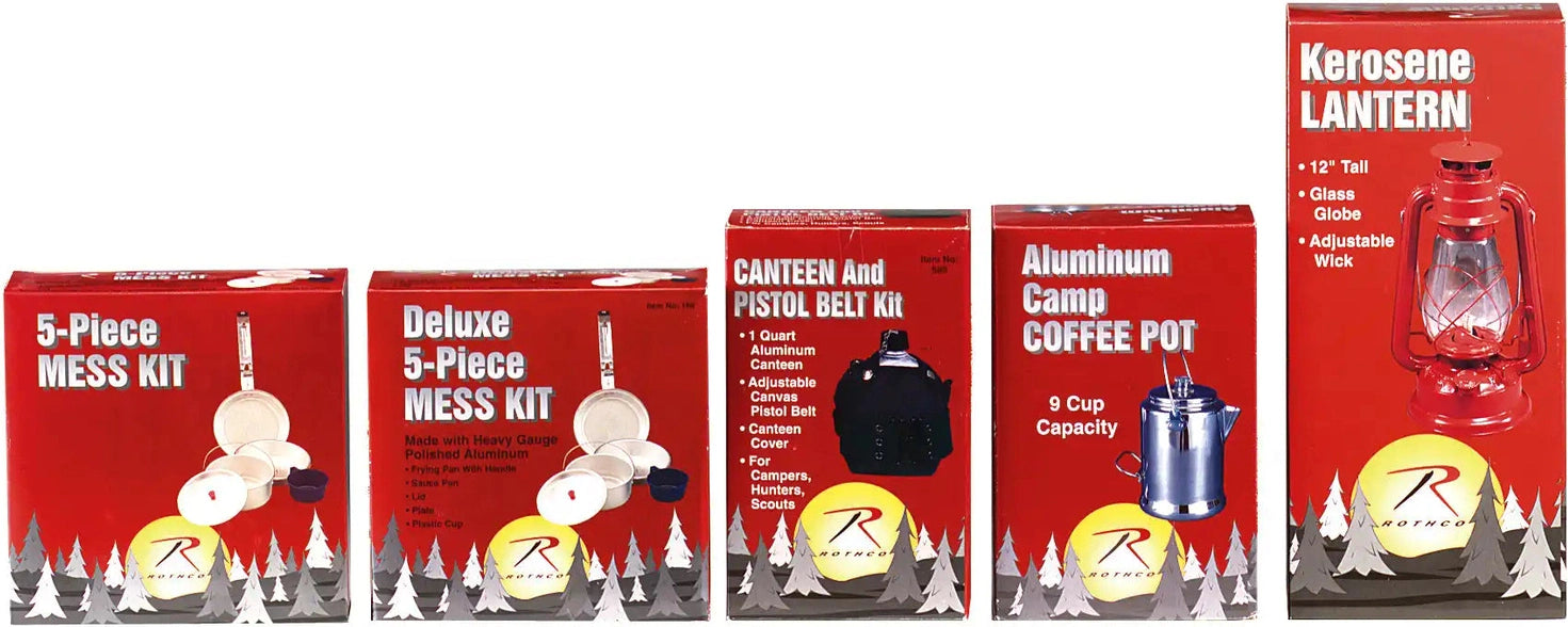 Rothco Deluxe 5 Piece Mess Kit