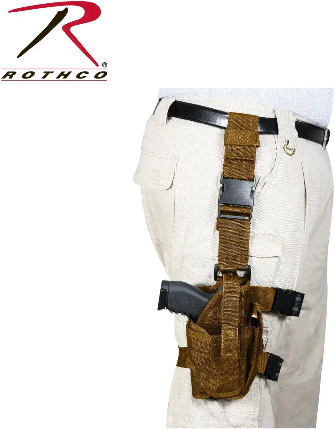 Rothco Deluxe Adjustable Universal Drop Leg Tactical Holster