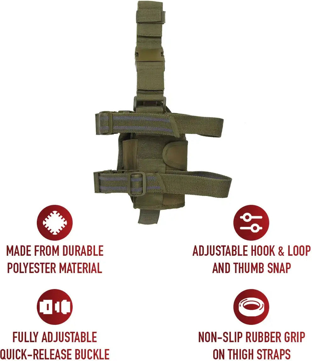 Rothco Deluxe Adjustable Universal Drop Leg Tactical Holster