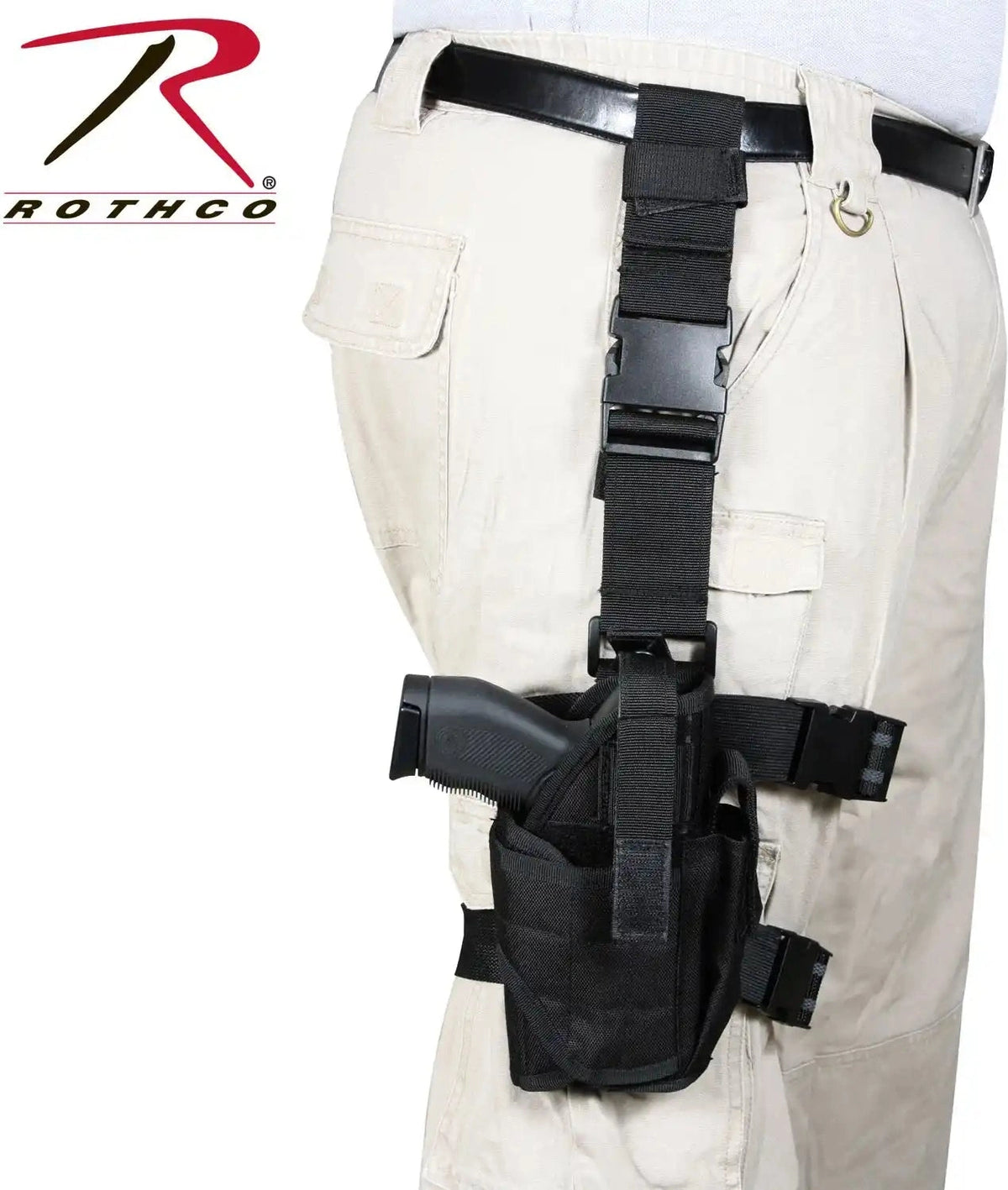 Rothco Deluxe Adjustable Universal Drop Leg Tactical Holster