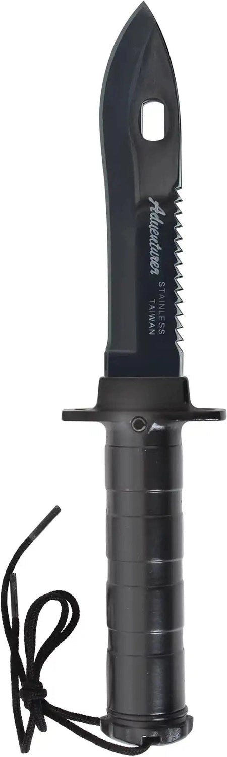 Rothco Deluxe Adventurer Survival Kit Knife Black