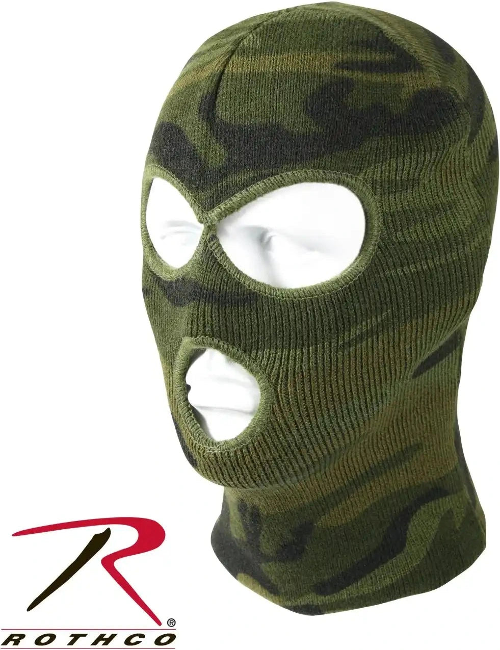 Rothco Deluxe Camo 3 Hole Face Mask