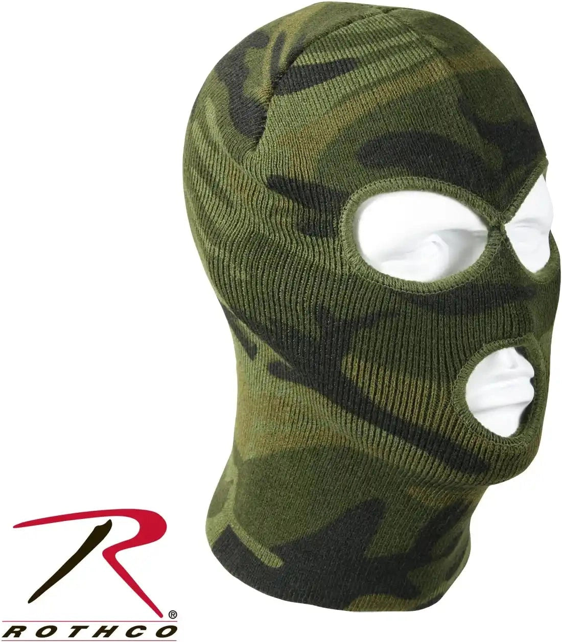 Rothco Deluxe Camo 3 Hole Face Mask