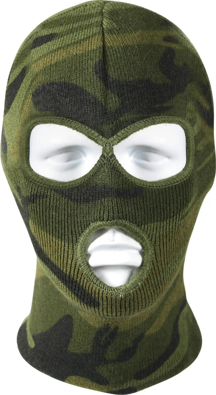 Rothco Deluxe Camo 3 Hole Face Mask