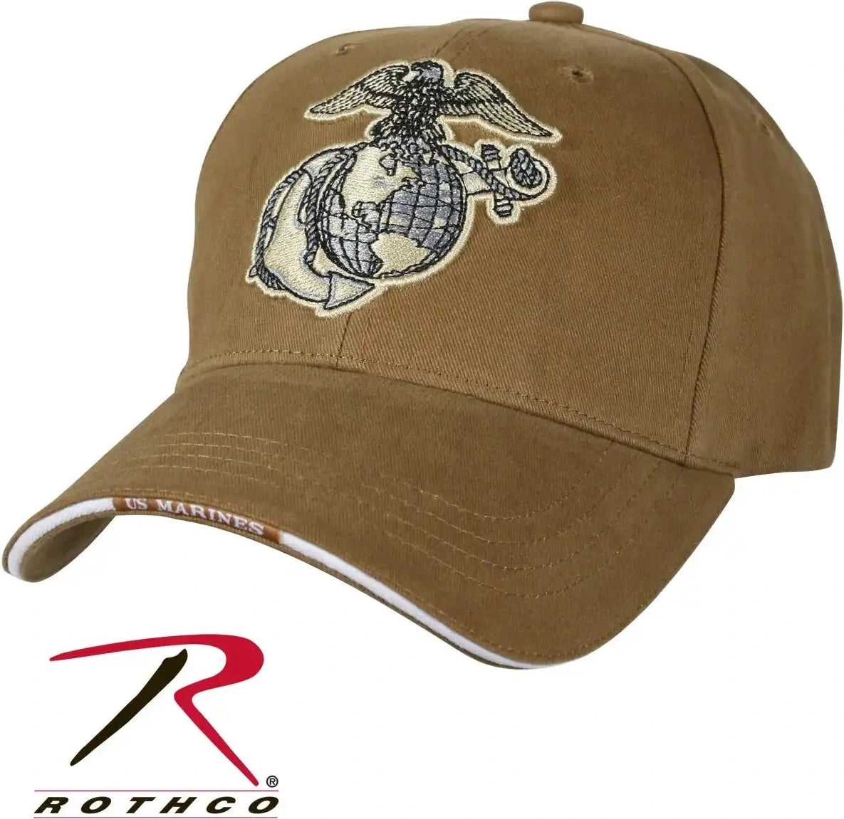 Rothco Deluxe Eagle Globe &amp; Anchor Low Profile Cap