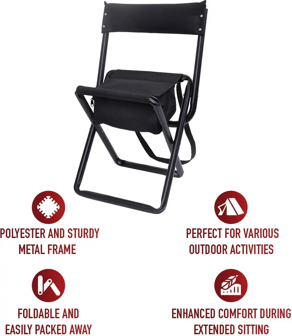 Rothco Deluxe Folding Stool with Pouch