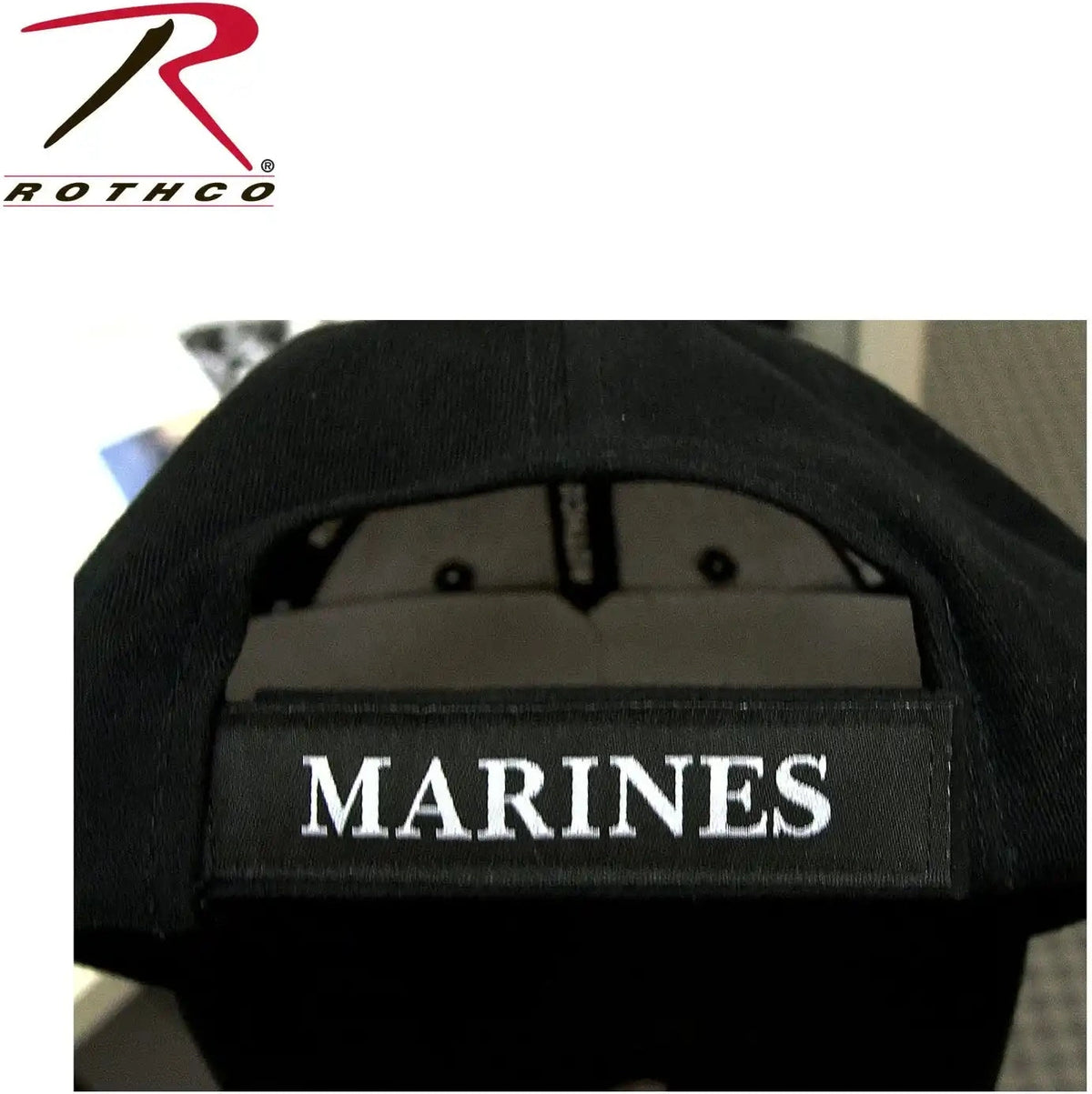 Rothco Deluxe Low Profile Cap with Usmc Eagle Globe &amp; Anchor Logo
