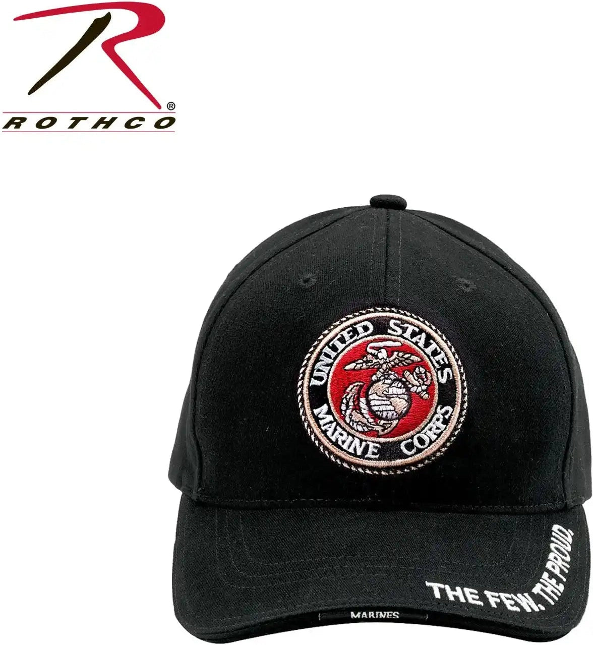Rothco Deluxe Low Profile Cap with Usmc Eagle Globe &amp; Anchor Logo