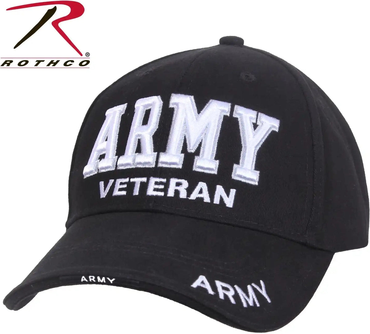 Rothco Deluxe Low Profile Military Branch Veteran Cap