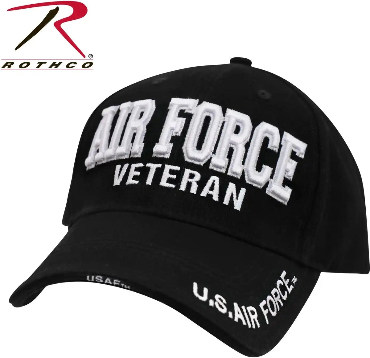 Rothco Deluxe Low Profile Military Branch Veteran Cap