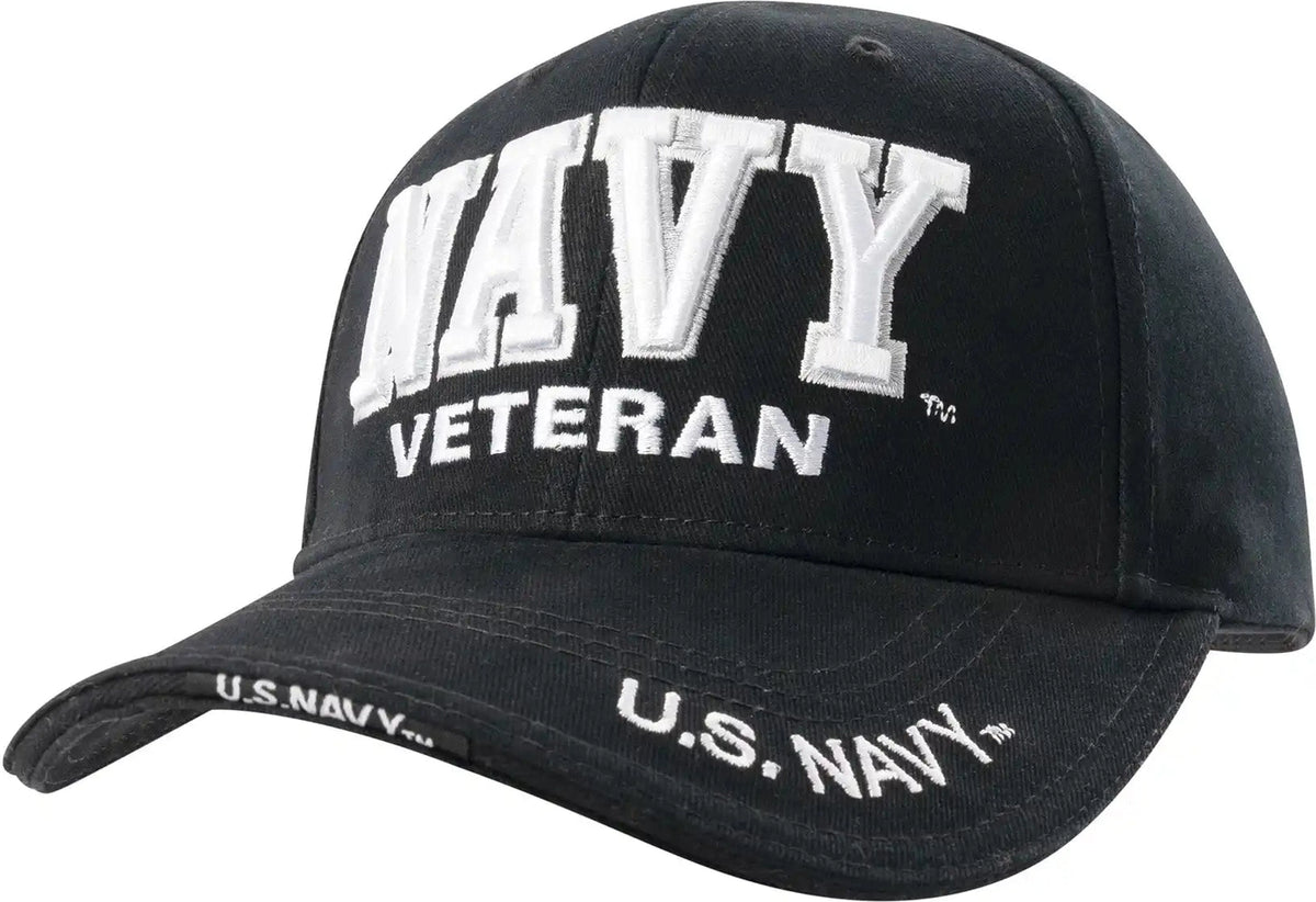 Rothco Deluxe Low Profile Military Branch Veteran Cap