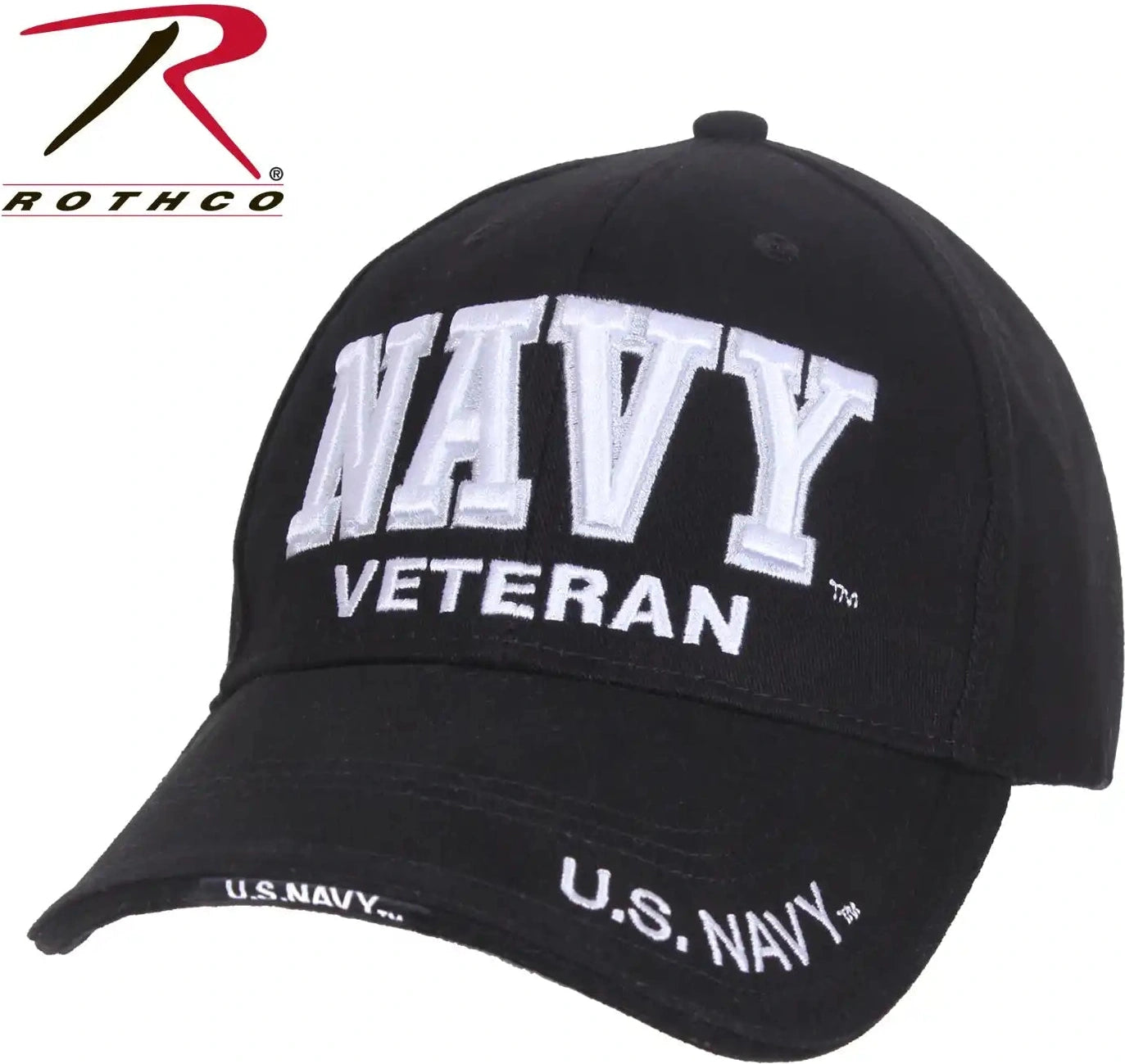 Rothco Deluxe Low Profile Military Branch Veteran Cap