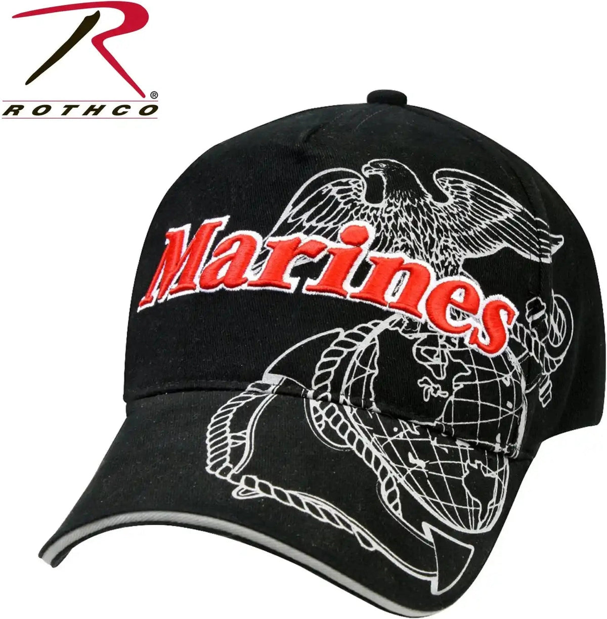 Rothco Deluxe Marines Eagle Globe &amp; Anchor Low Pro Cap