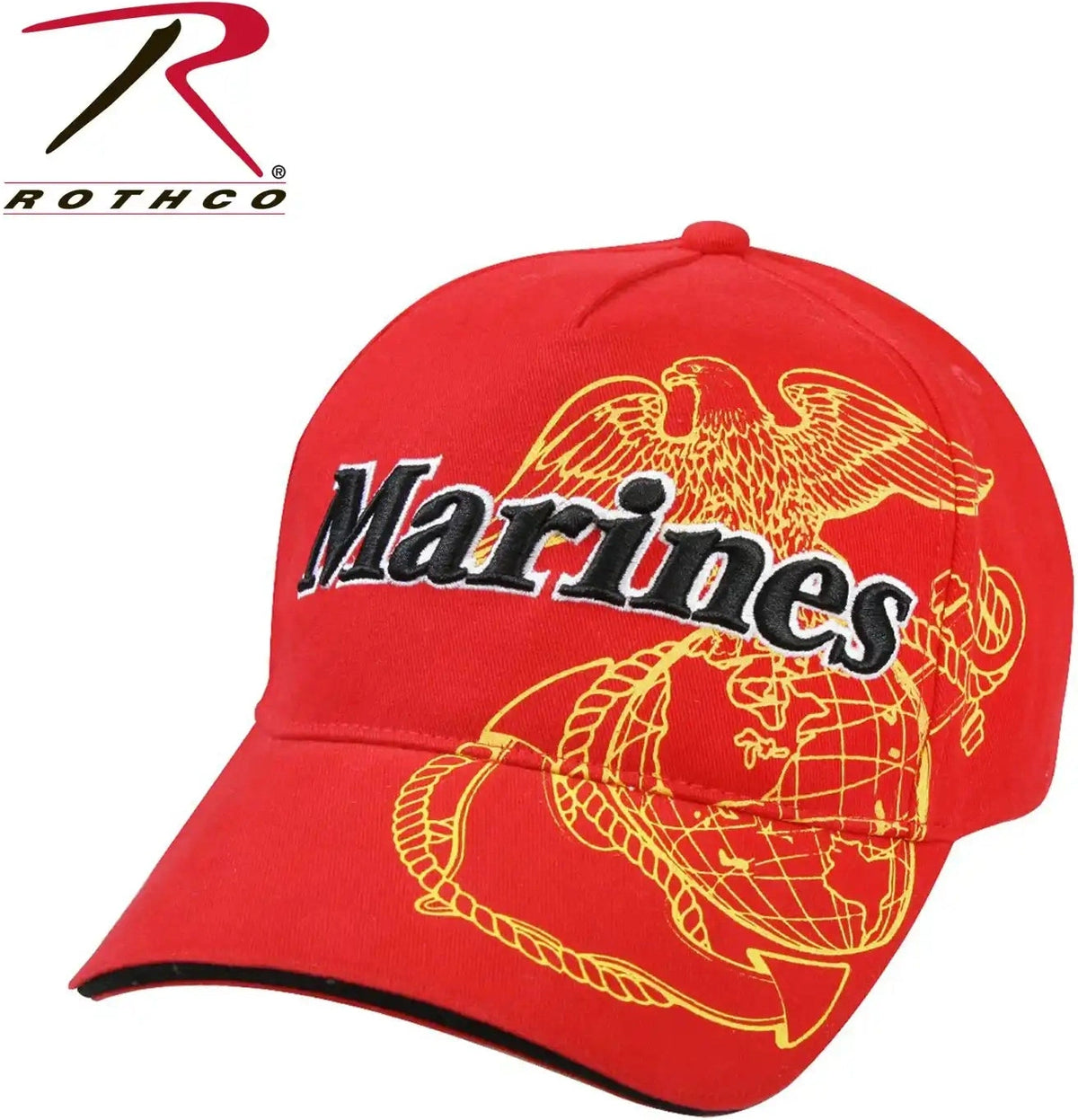Rothco Deluxe Marines Eagle Globe &amp; Anchor Low Pro Cap
