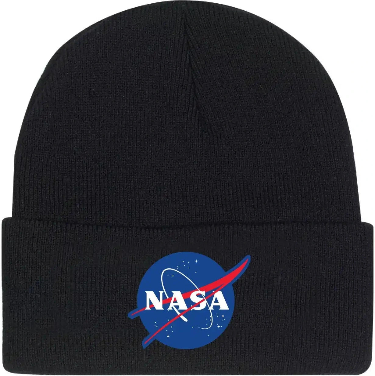 Rothco Deluxe Nasa Meatball Logo Embroidered Watch Cap Black / one Size
