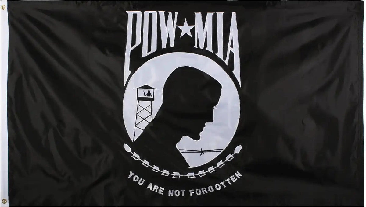 Rothco Deluxe Pow Mia Flag 3’ x 5’