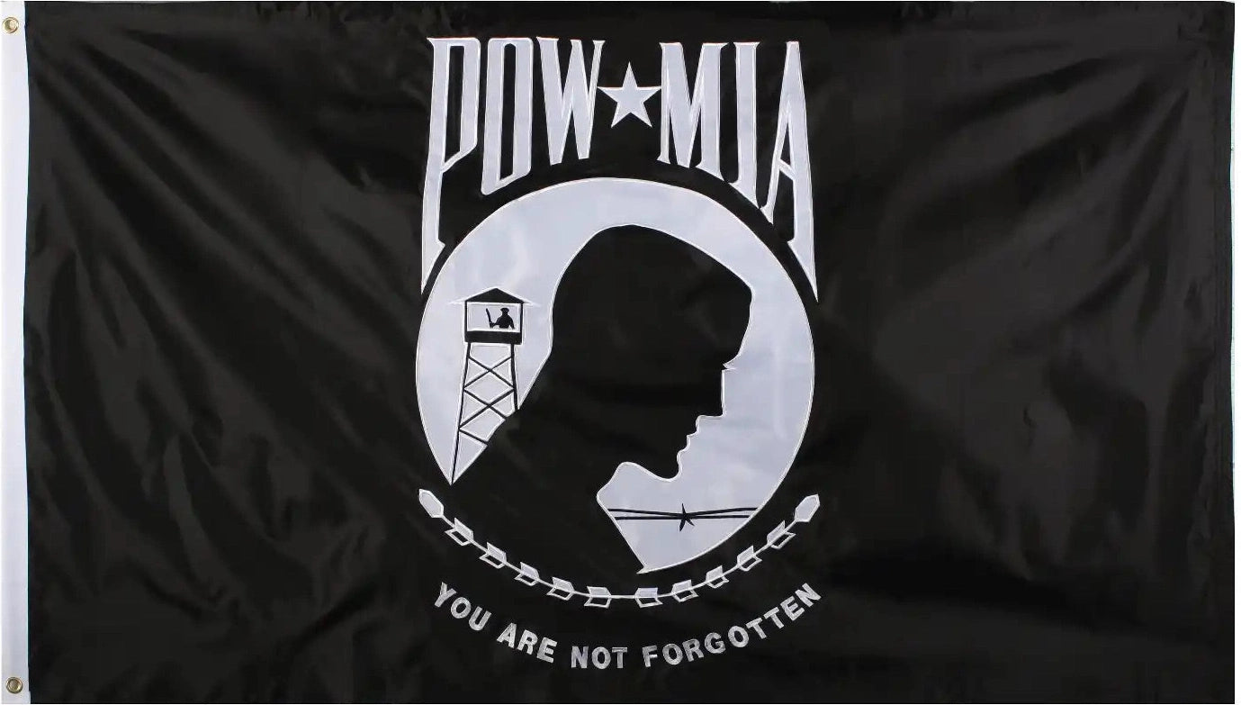 Rothco Deluxe Pow Mia Flag 3’ x 5’