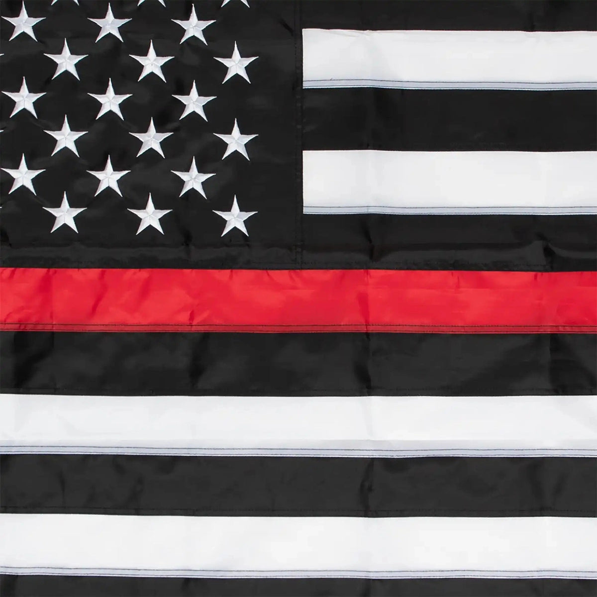 Rothco Deluxe Thin Red Line Flag / 3’ x 5’