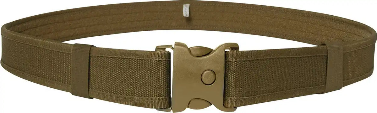 Rothco Deluxe Triple Retention Duty Belt Coyote Brown / 32 38