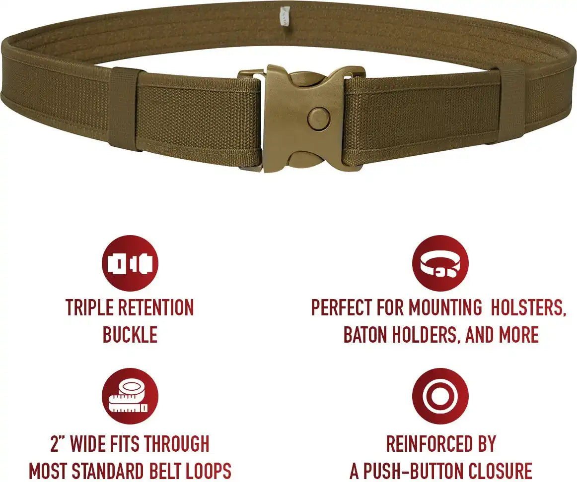 Rothco Deluxe Triple Retention Duty Belt