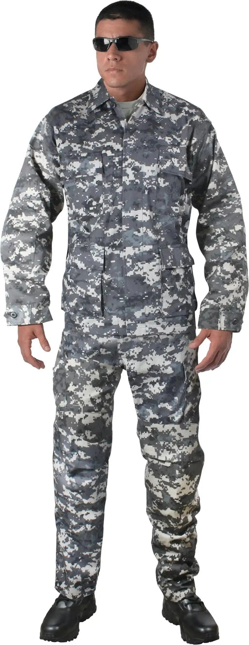 Rothco Digital Camo Bdu Shirt